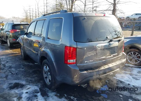 2014 Honda Pilot Ex-L z USA, uszkodzony, nr VIN 5FNYF4H52EB033857